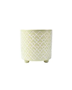 Burgon & Ball - Bilbao Pale Jade Glazed Pot - Small
